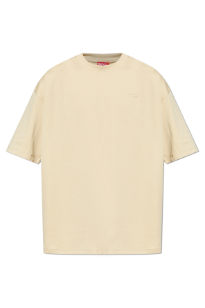 Cream T-shirt with logo Givenchy - Vitkac Italy